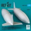 RESKIT RSU72-0323 150 gallon underwing fuel tanks (F-5E/F/N, F-20, AT-3) (2 pcs) (3D Printed) (1/72)